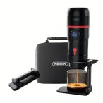   HiBREW Portable Coffee Machine for Car & Home,DC12V Expresso Coffee Maker Fit Nexpresso Dolce Pod Capsule Coffee Powder H4