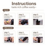 HiBREW Portable Coffee Machine for Car & Home,DC12V Expresso Coffee Maker Fit Nexpresso Dolce Pod Capsule Coffee Powder H4