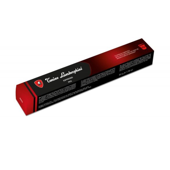 T. LAMBORGHINI COFFEE CAPSULES NESPRESSO COMPATIBLE RED