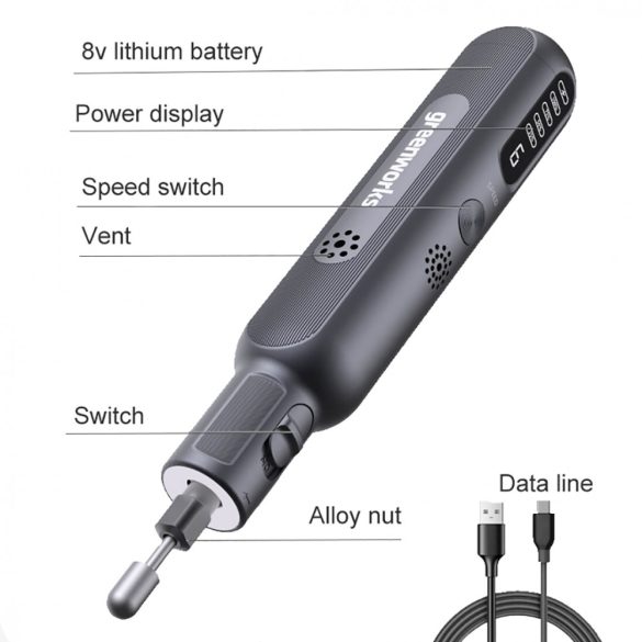 Xiaomi Greenworks 8V Lithium Electric Grinding