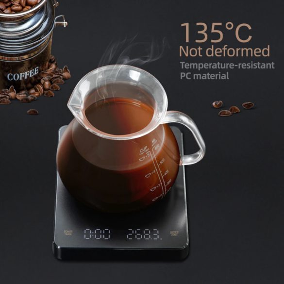 Smart Drip Coffee Scales USB Timing Portable Digital Electronic Household Food Scales for Home Kitchen Tools